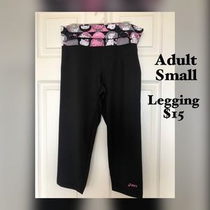 Never worn Hello Kitty Capri Leggings